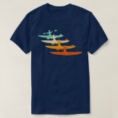 Kayak Kayaking Kayaker Canoe Canoeing Paddle Paddl T-shirt (Design voorkant)