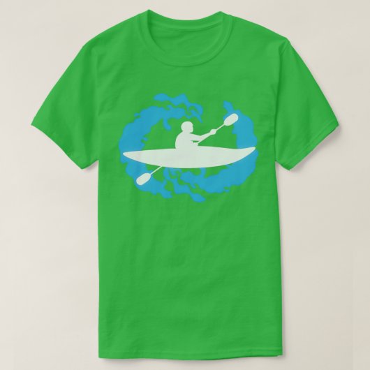 Kayak Kayaking Kayaker Paddling Gift Idea (2) T-shirt (Design voorkant)