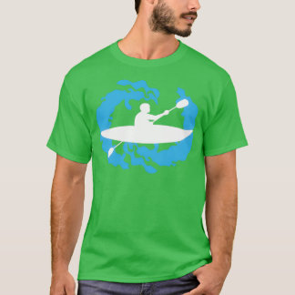 Kayak Kayaking Kayaker Paddling Gift Idea (2) T-shirt