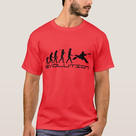 Kayak Kayaking Water Sport Evolution Art T-shirt (Voorkant)