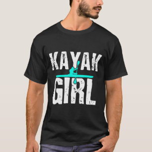 Kayak Kayakken Bootgeschenk Water Roeien T-shirt