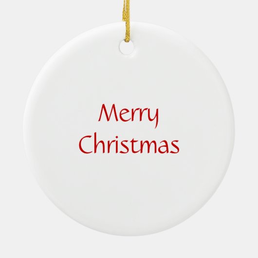 Kayak kerstboom keramisch ornament (Achterkant)