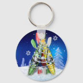 Kayak kerstboom sleutelhanger (Voorkant)