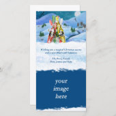 Kayak kerstboom - Wonders van Natuur Feestdagenkaart (Voorkant / Achterkant)