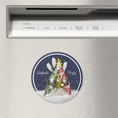 Kayak kerstboomwinterkajakpaddling magneet (Insitu (Vaatwasser))