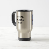 KAYAK KOFFEE TRAVEL MUG REISBEKER (Voorkant links)