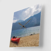 Kayak Lake Tahoe Wall klok (Hoek)