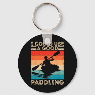 Kayak liefhebber Goed peddelen Kayaking Expert Kay Sleutelhanger