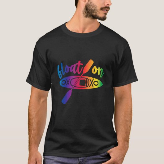 Kayak Life Kayaking Float on T-shirt (Voorkant)
