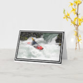 Kayak Lined Kaart (Gele Bloem)