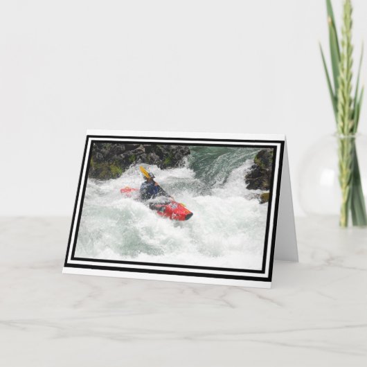 Kayak Lined Kaart (Voorkant)