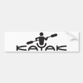 Kayak Logo Bumpersticker (Voorkant)