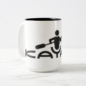 Kayak Logo Mok (Voorkant links)