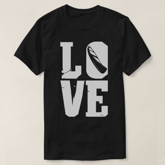 Kayak Love Rafting Whitewater Raft T-shirt (Design voorkant)
