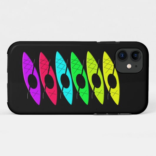 Kayak Lovers iPhone 5 Hoesje (Achterkant (horizontaal))