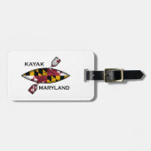 Kayak Maryland Bagagelabel (Voorkant horizontaal)