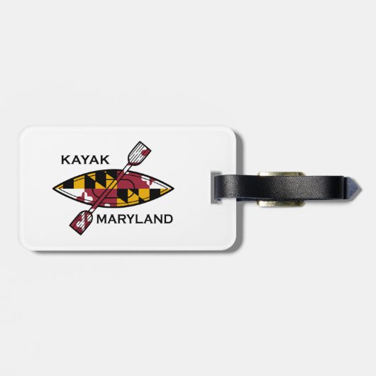 Kayak Maryland Bagagelabel (Achterkant horizontaal)