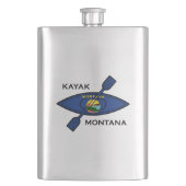 Kayak Montana Flag Flacon (Voorkant)