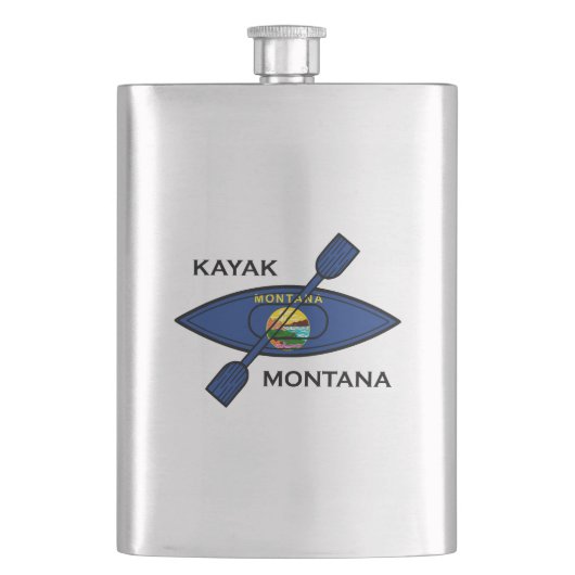 Kayak Montana Flag Flacon (Voorkant)