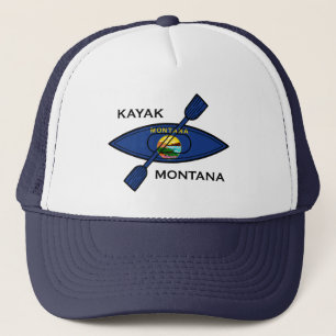 Kayak Montana Flag Trucker Pet