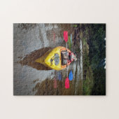 Kayak natuur landschappelijk legpuzzel (Horizontaal)