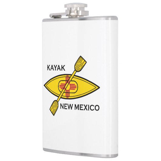 Kayak New Mexico Flag Heupfles