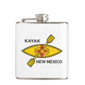 Kayak New Mexico Flag Heupfles (Voorkant)