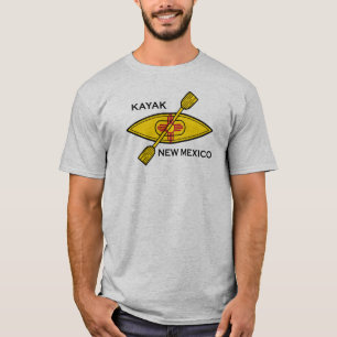 Kayak New Mexico Flag T-shirt