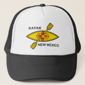 Kayak New Mexico Flag Trucker Pet (Voorkant)
