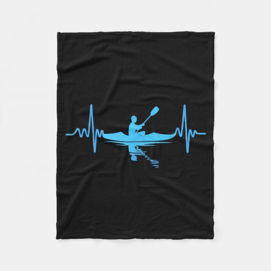 Kayak Novelty For Men Women Kayaker Kayaking Kayak Fleece Deken (Voorkant)