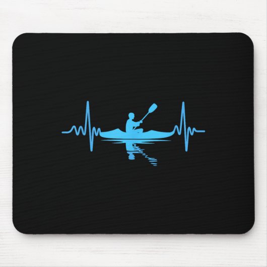 Kayak Novelty For Men Women Kayaker Kayaking Kayak Muismat (Voorkant)