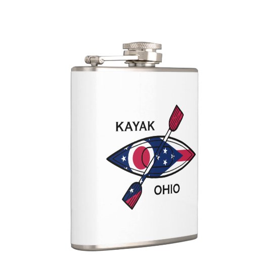 Kayak Ohio Flag Heupfles (Rechts)