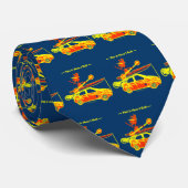 Kayak On Car - Zo ga ik rollen! Stropdas (Opgerold)