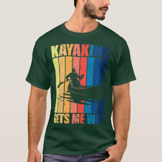 Kayak-ontwerp voor kanoësten- of rijopleiding t-shirt