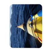 Kayak op een magneet meer (Verticaal)