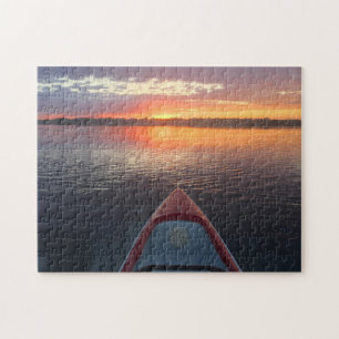 Kayak op zonsopgang legpuzzel