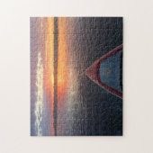 Kayak op zonsopgang legpuzzel (Verticaal)