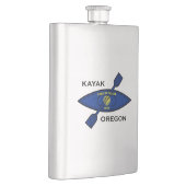 Kayak Oregon Flag Flacon (Rechts)