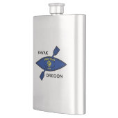 Kayak Oregon Flag Flacon (Links)