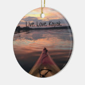 Kayak Ornament (Links)