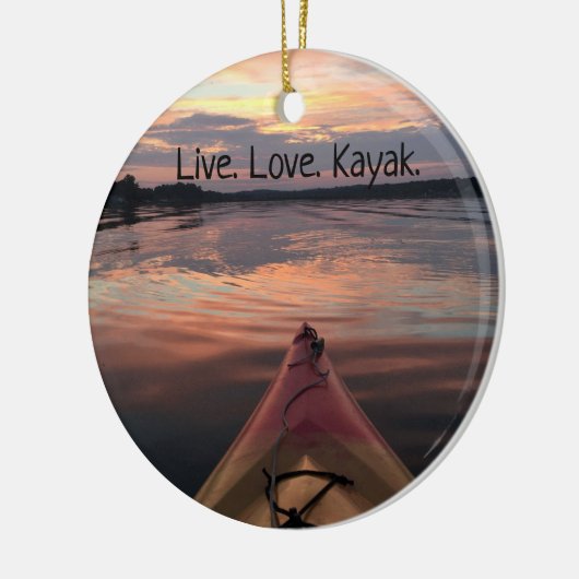 Kayak Ornament (Links)