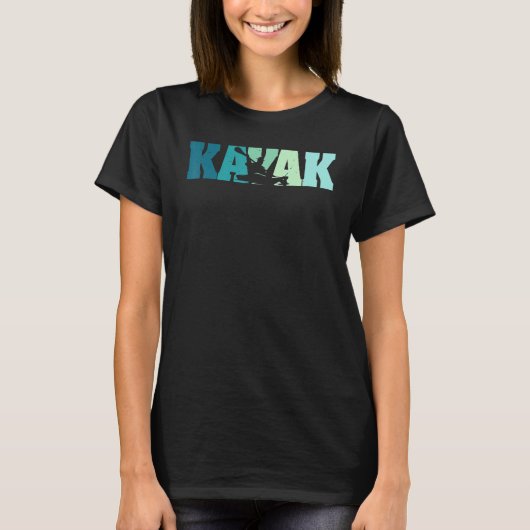 Kayak Paddle Boat Canoeing 17 T-shirt (Voorkant)
