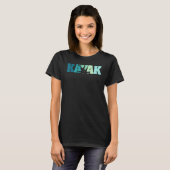 Kayak Paddle Boat Canoeing 17 T-shirt (Voorkant volledig)