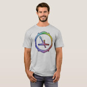 Kayak Paddling T-shirt (Voorkant volledig)