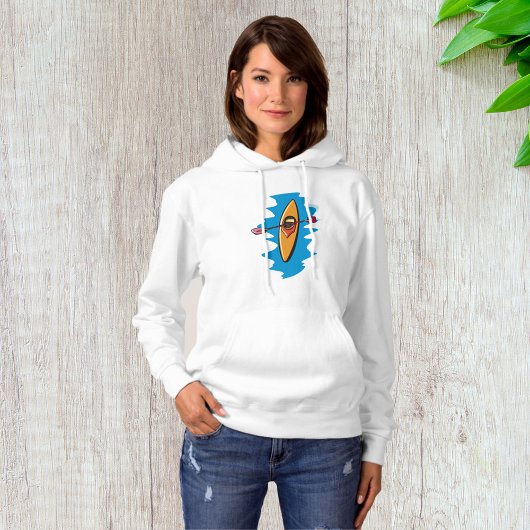 Kayak Peddel Watersport Hoodie