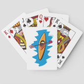 Kayak Peddel Watersport Pokerkaarten (Achterkant)