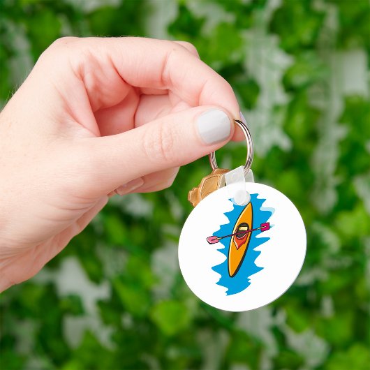 Kayak Peddel Watersport Sleutelhanger