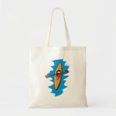 Kayak Peddel Watersport Tote Bag (Voorkant)