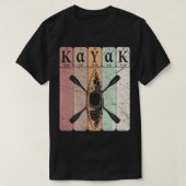 Kayak Periodic Table Elements Kayaking  Kay T-shirt (Design voorkant)