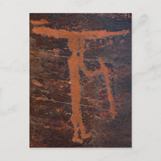 Kayak Petroglyph Briefkaart